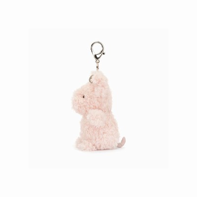 Jellycat Little Pig Bag Charm Australia | 407528SZM